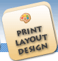Eingangsseite Print, Drucksachen, Layout, Design
